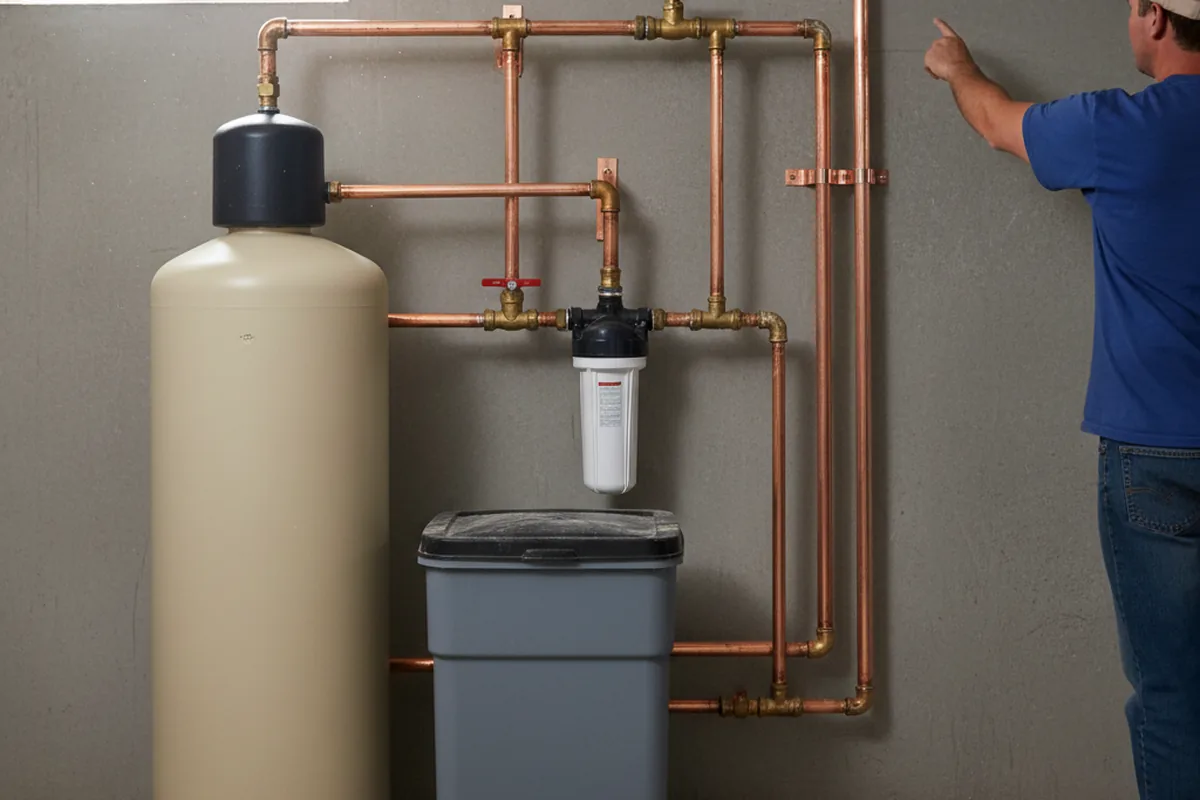 Whole-house water treatment system installed in Minden